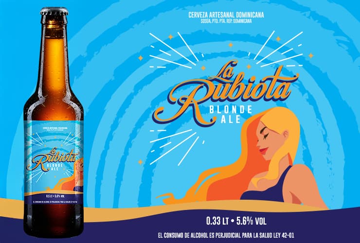 Botella de La Rubiota